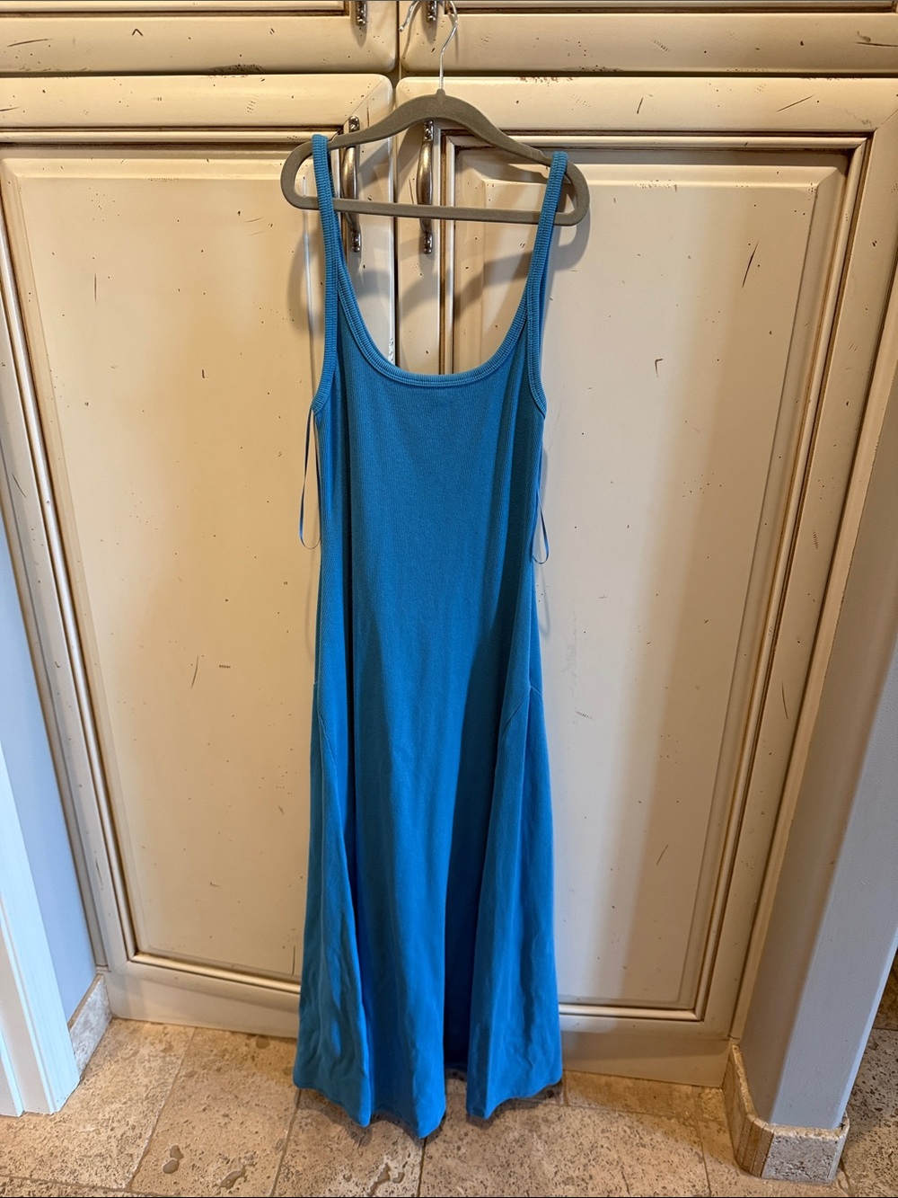 Old Navy Teal Scoop-Neck Maxi Dress - Women's